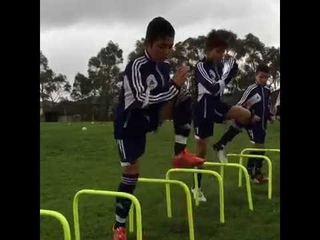 Strength and Co ordination Exercises in Youth Football