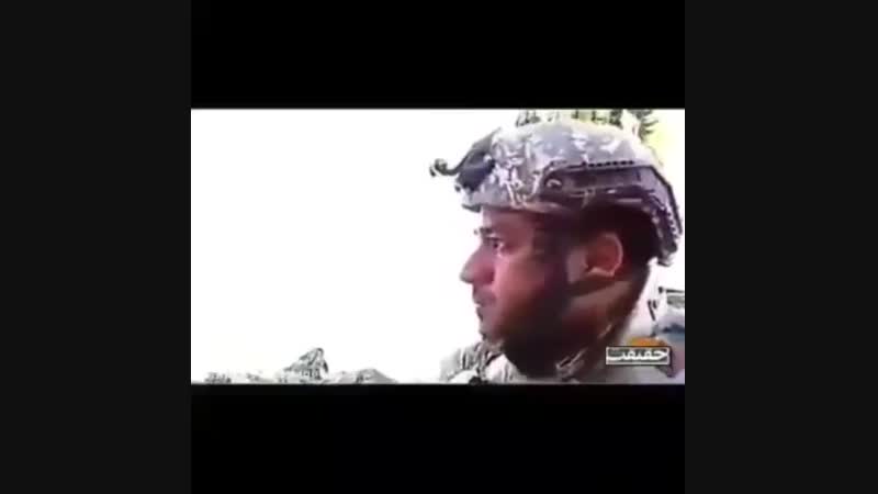 Şəhid Əli Ənsarinin şəhadət anları.