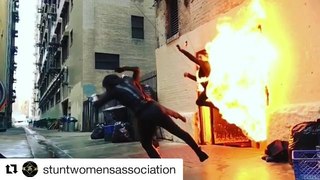 Hannah Betts on Instagram: “#Repost @stuntwomensassociation with @get_repost ・・・ #stuntwomensassociation @hannahbetts1 may have temporarily shorten...