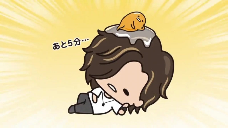 Jin Akanishi x Gudetama
