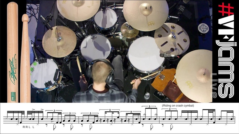 Benny Greb vfJAMS LIVE TRANSCRIPTION