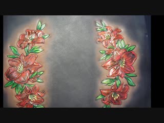 Косметичка. СКСтиль. Лилии... Ромашки, гладиолусы.