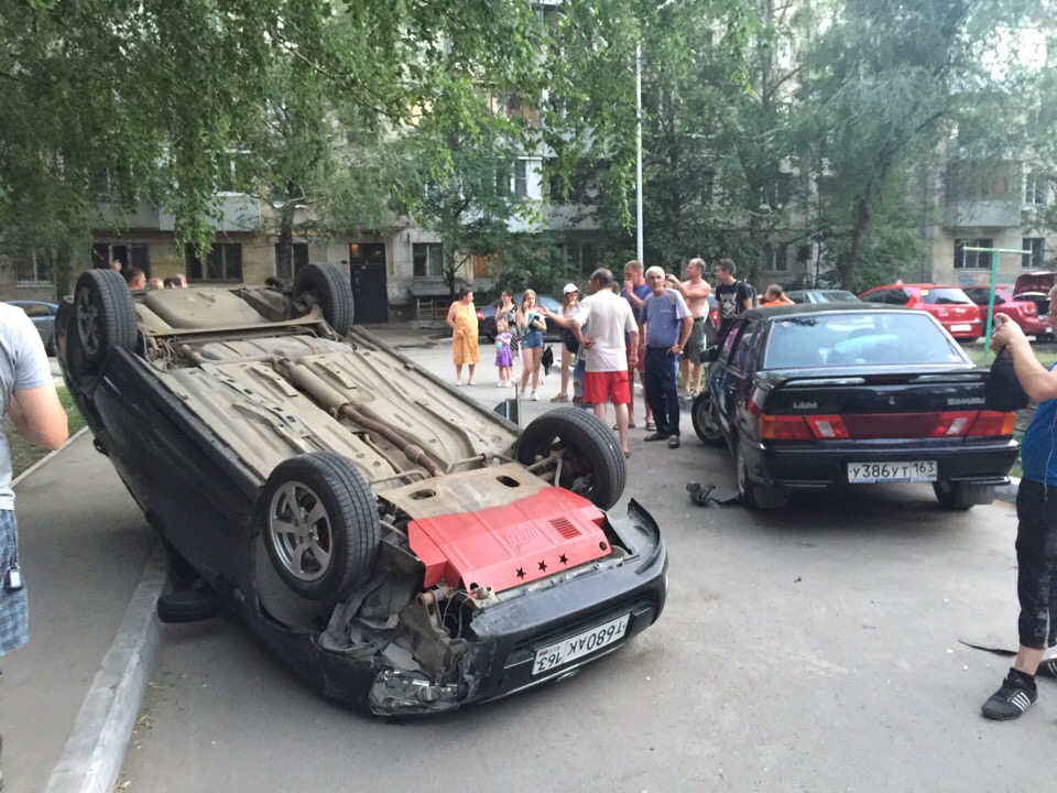 Взял машину без спроса и попал в дтп