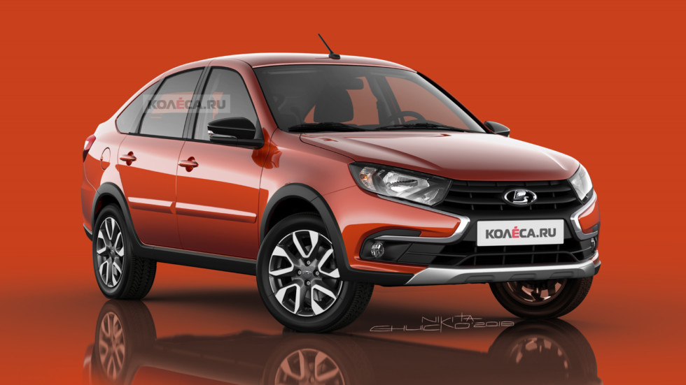 Каким может быть лифтбек Lada Granta Cross