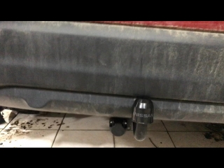 Установка фаркопа на 😊NISSAN QUASHQAI