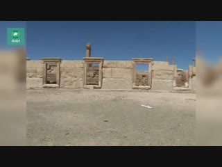 Сирия: ФАН публикует видео из освобожденной Пальмиры