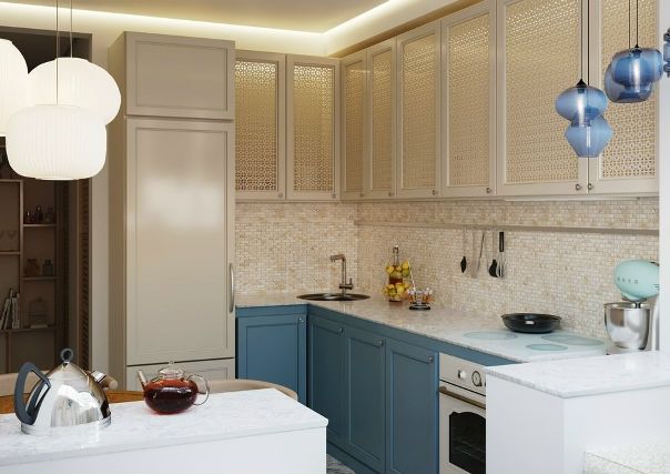 Проект двухкомнатной квартиры в П44Т, 52 м2
