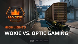 Highlights: Woxic vs OpTic Gaming, FACEIT Major: London 2018 - New Challengers Stage