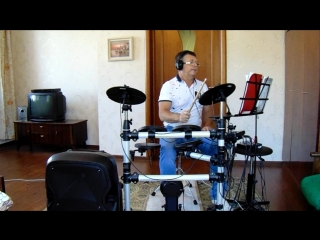 MAH01261The Unwritten Law(Не писанный закон)Deep Purple(1987g)drum cover Pautov W