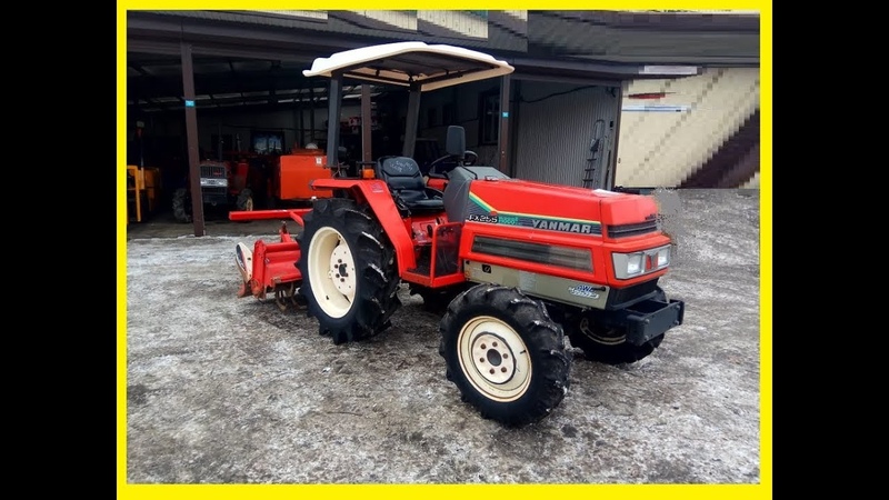 Японский минитрактор Yanmar FX 255 D