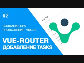 Создание веб-приложения на Vue.js - Настройка Vue Router, Добавление Tasks