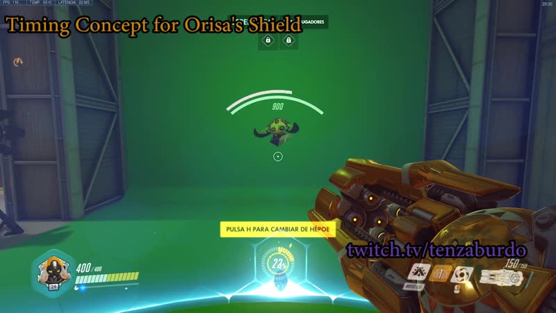 Orisa shield time concept