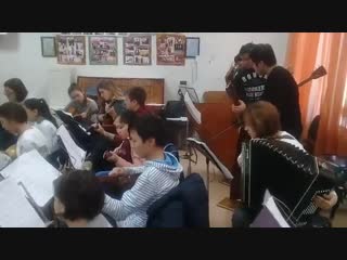 Скоро концерт! Репетиция с Дилярой Куанышевой (фрагмент). 15 12 2018 г