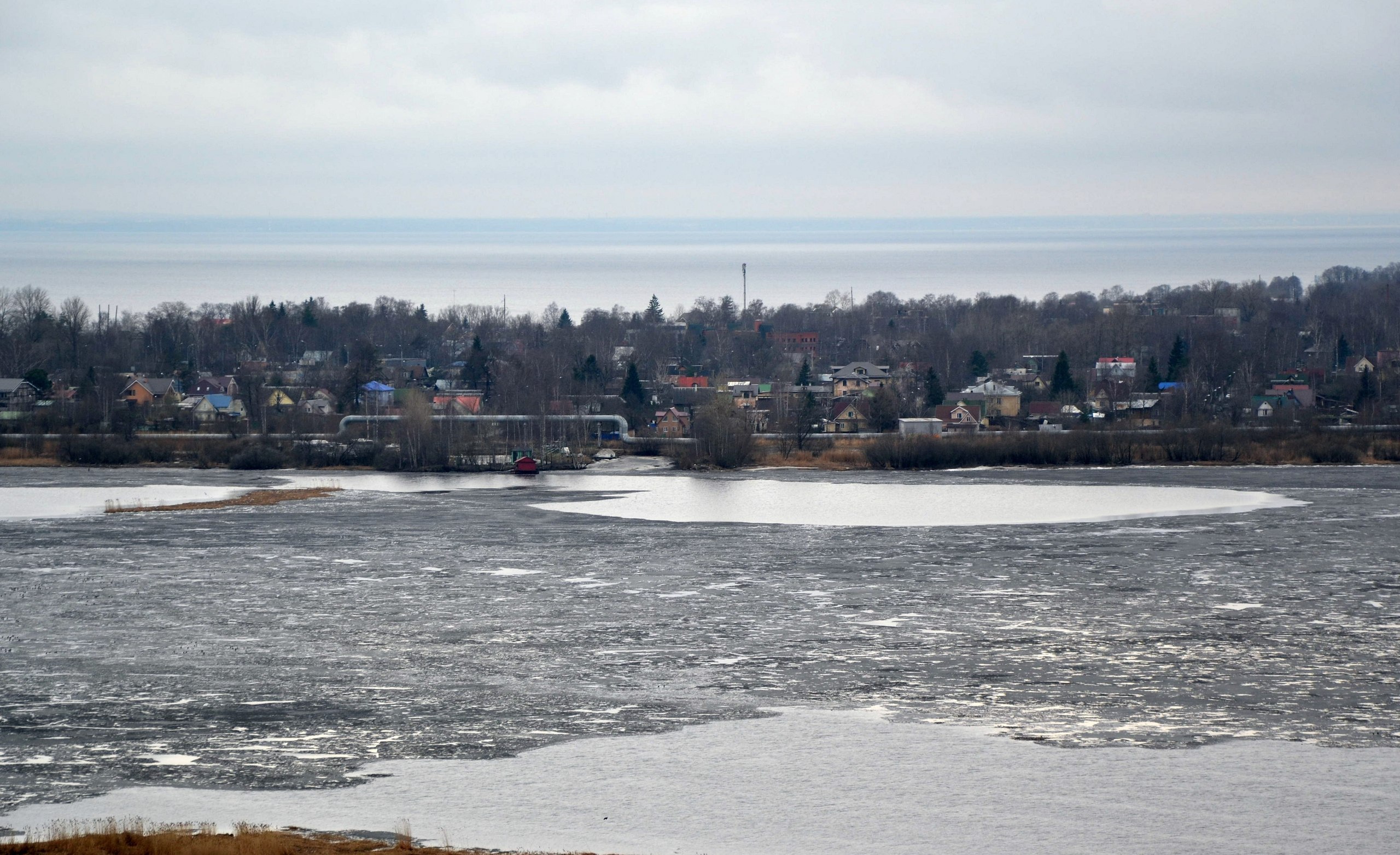 Карта Глубин Лахтинского Разлива