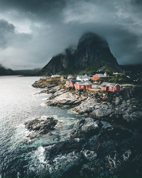 Hamny, Lofoten, Norway 