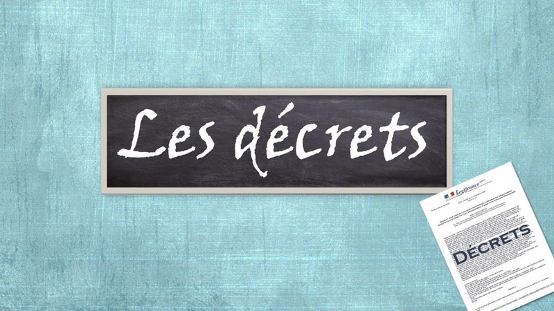 Quest ce quun Décret Normes E02