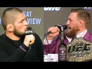 ПРЕСС КОНФЕРЕНЦИЯ КОНОР ХАБИБ UFC 229 НА РУССКОМ
