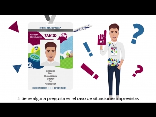 ¿Cómo recibir el ID de Fan para la Copa Mundial de la FIFA 2018 en Rusia?