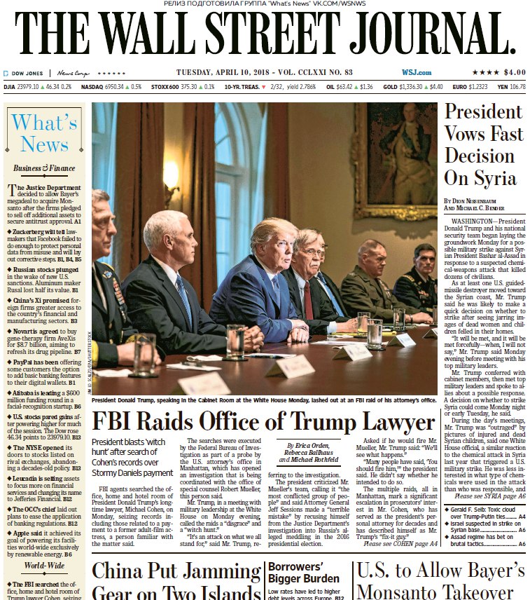 The Wall Street Journal - 10.04.2018 PDF download free ...