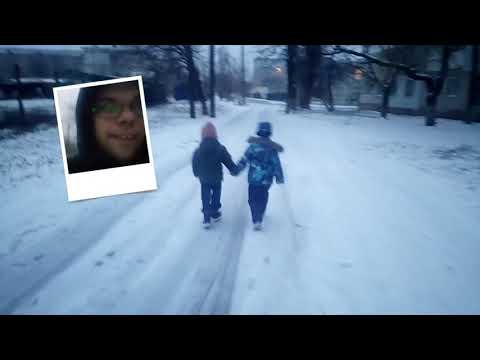 снег бердянск 22февраля2019