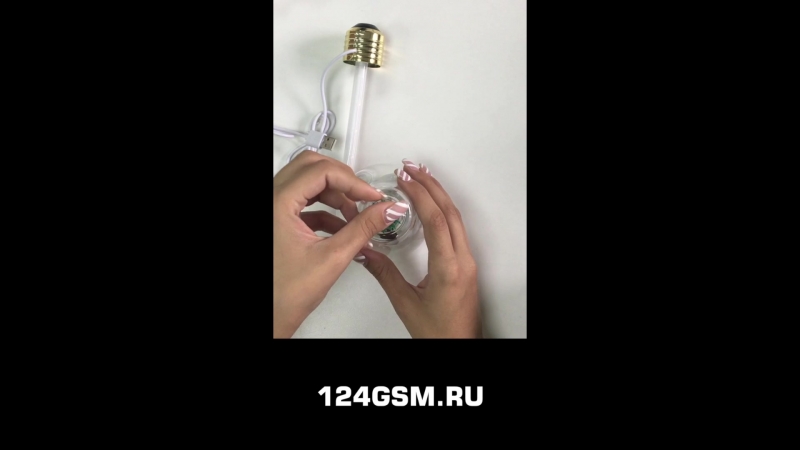 Увлажнитель воздуха в форме лампочки