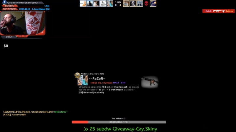 RAZOR VS STREAM