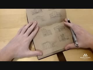 Небольшой эскиз в блокноте от MAKLAKOV-CRAFT