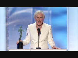 Glenn Close Award Acceptance Speech ¦ 25th Annual SAG Awards ¦ TNTJANUARY 27, 2019