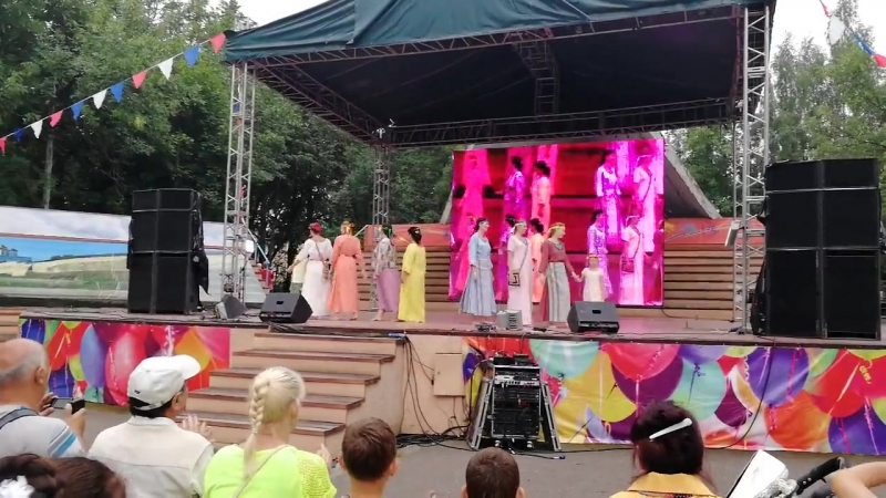 Этно-Мода-Псков 2018 Зеленый театр