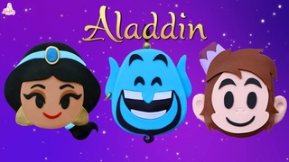3 EASY Mini Aladdin Cakes Tutorial! | Disney Princess Jasmine, Genie ,Abu
