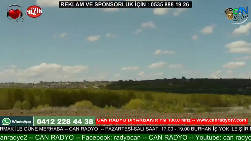 Can Radyo - live via Restream.io