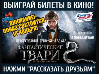6 билетов на Фантастические твари 2. Мой город - Пермь