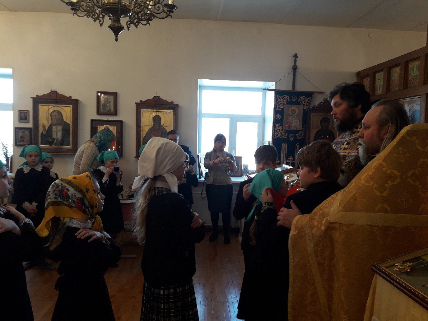 16 марта в церкви Святого благоверного князя Александра Невского в гимназии им.