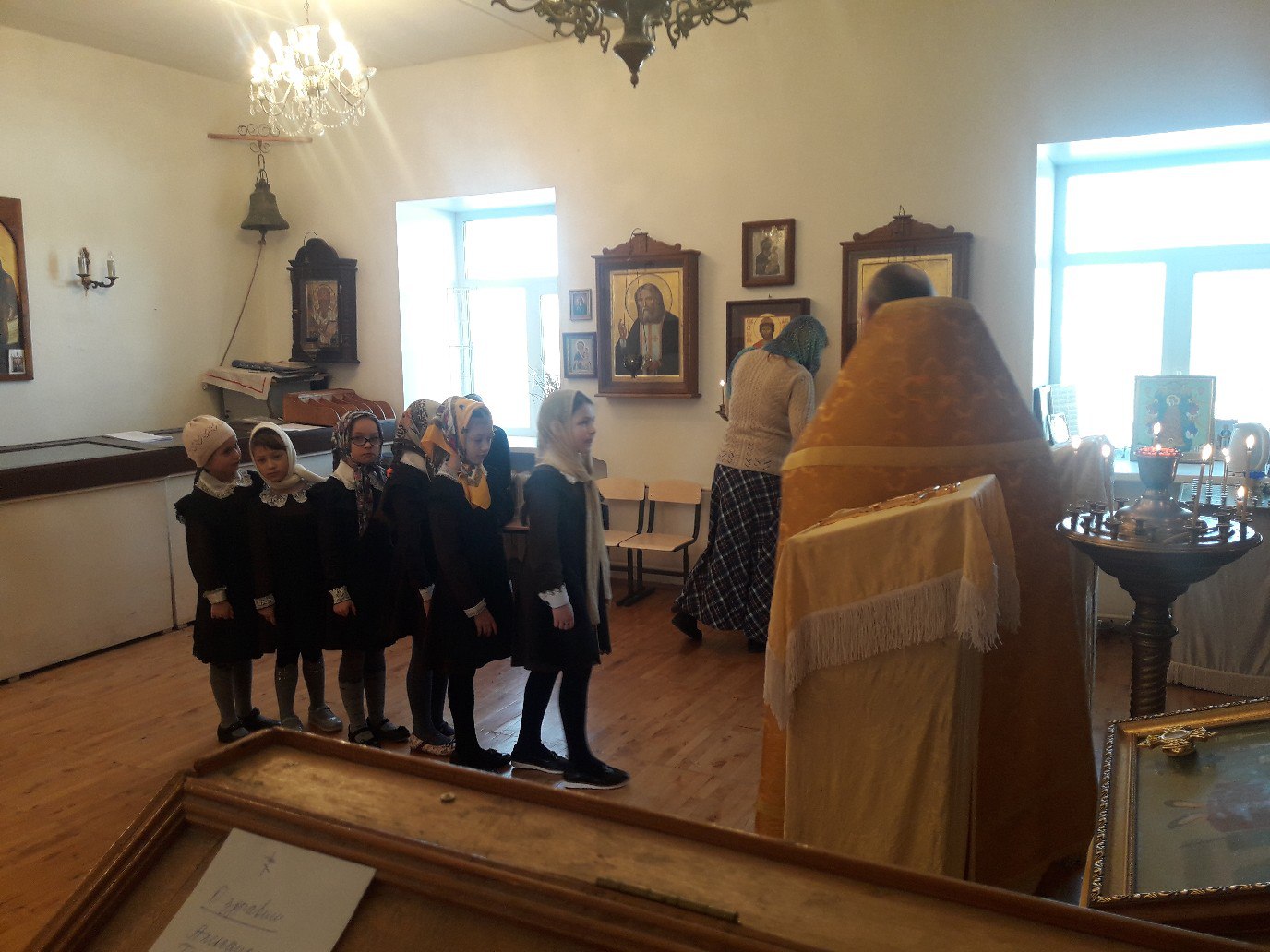 16 марта в церкви Святого благоверного князя Александра Невского в гимназии им.