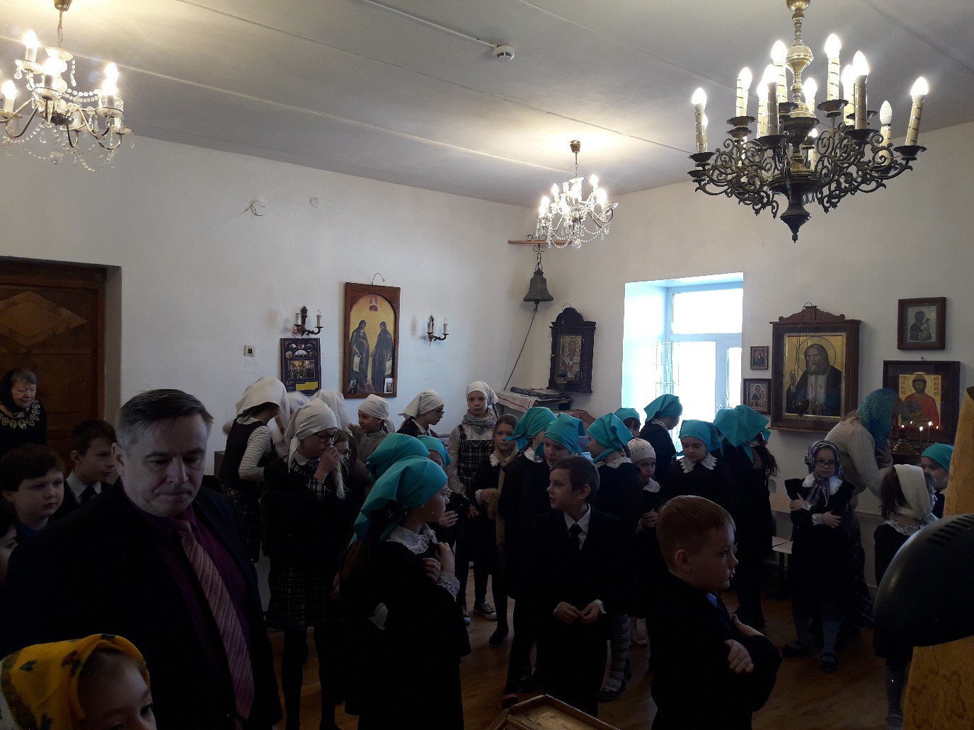 16 марта в церкви Святого благоверного князя Александра Невского в гимназии им.