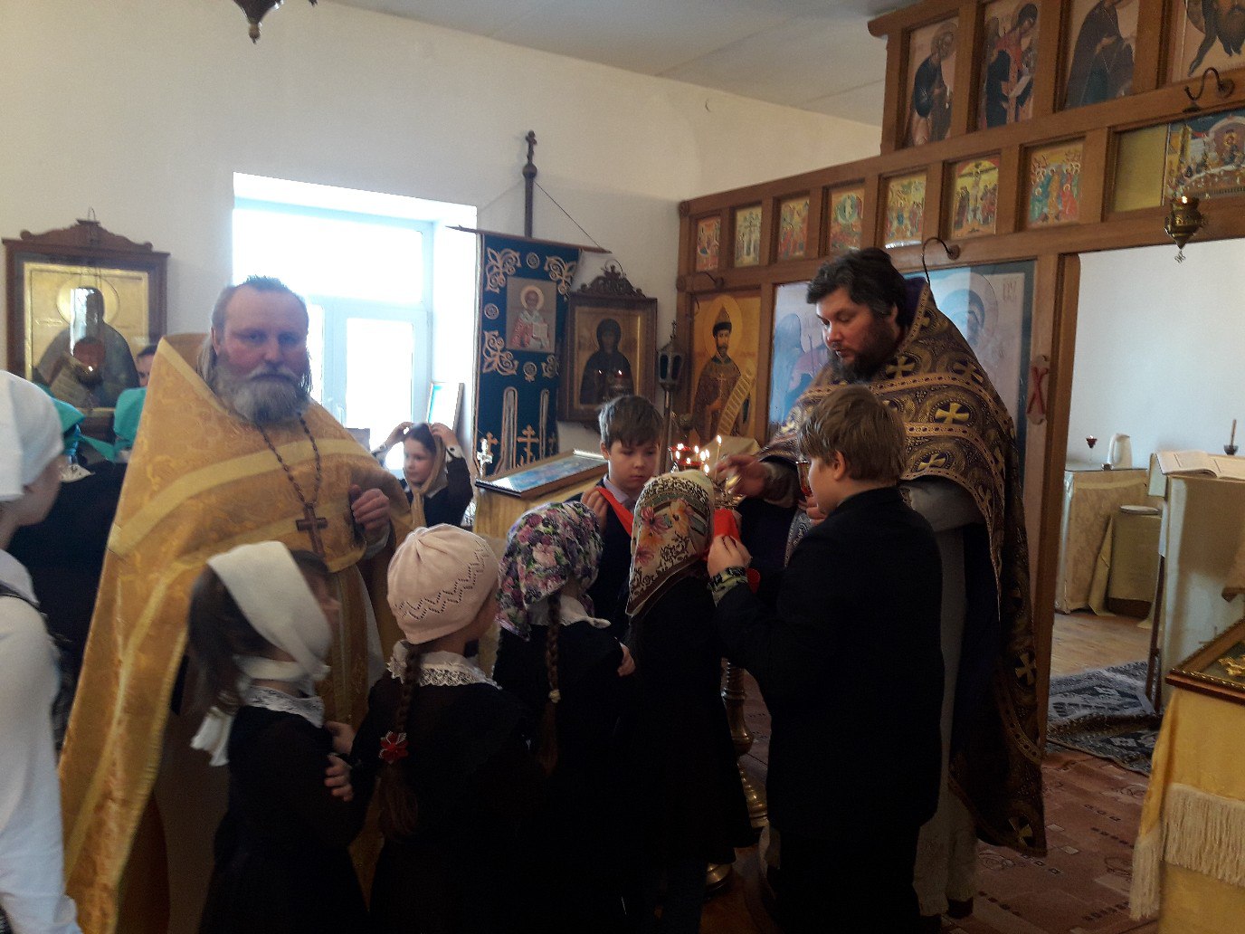 16 марта в церкви Святого благоверного князя Александра Невского в гимназии им.