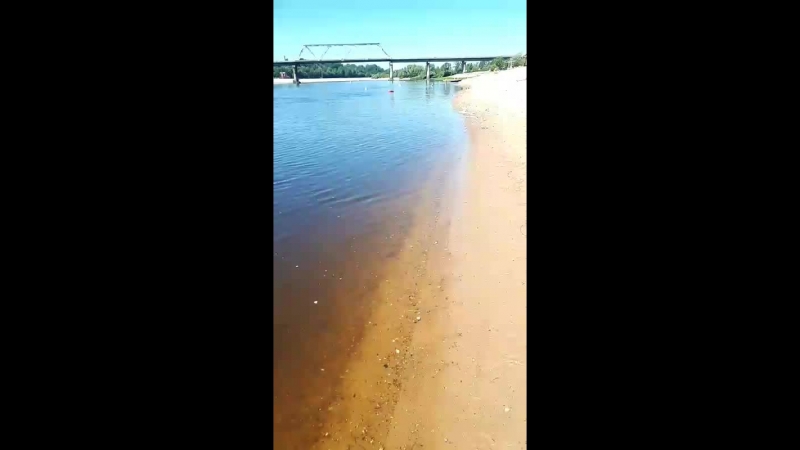 Mozyr 2018 reka pljaz