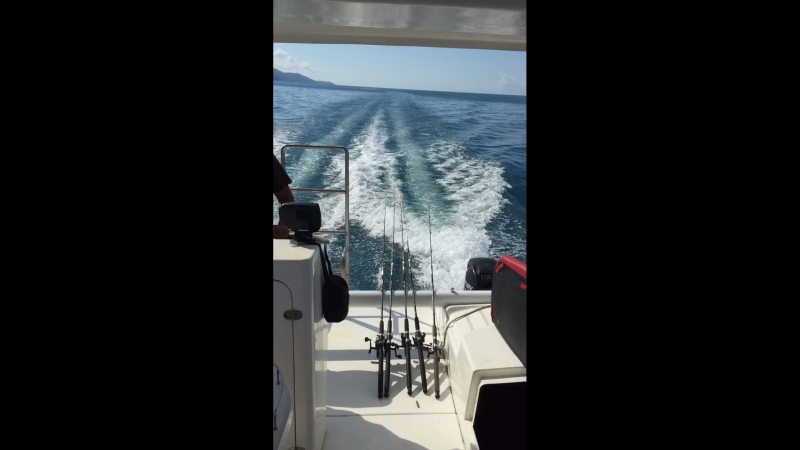Рыбалка в открытом 🌊 море👍✌️💪🔥😎