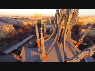 Собор Непорочного Зачатия Пресвятой Девы Марии с квадрокоптера