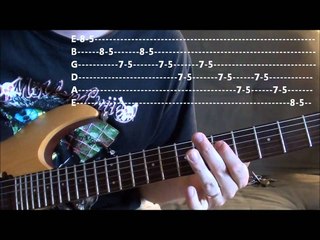 Pentatonic Endurance (part 1 with tabs )