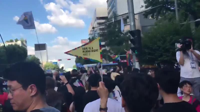 Queer parade in seoul