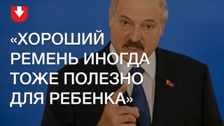 Лукашенко жестко раскритиковал законопроект о противодействии домашнему насилию