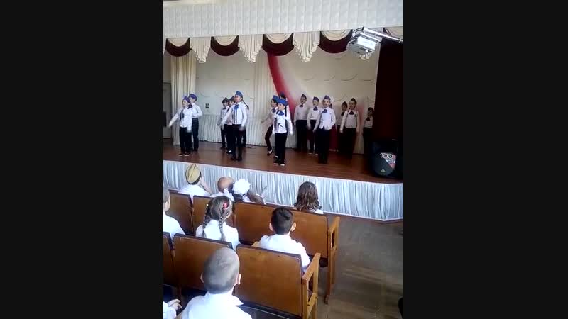 Олеся,смотр строя и песни 2019