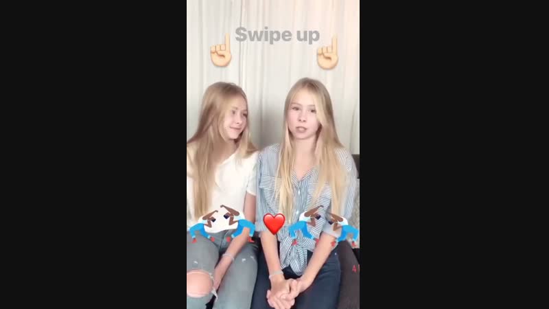 Iza and Elle InstaStory