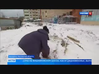 Второй канал России меж сюжетов о путинских прорывах дает сюжет из примыкающей к Москве Балашихи, где жителей в 16 раз больше, ч