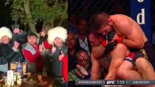 Как в России празднуют победу Хабиба над Конором Макгрегором на UFC 229