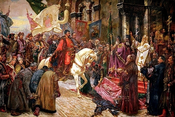 Богдан Хмельницкий Богдан Михайлович Хмельницкий вошел в историю как предводитель казачьего восстания. Деятельность гетмана помогла российскому государству получить левобережье Днепра,