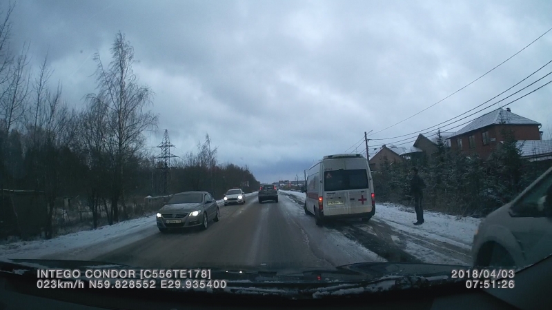 Ропшинское шоссе 03.04.2018г.