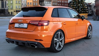2018 EXCLUSIVE 400hp/5cyl AUDI RS3 SPORTBACK - Crazy color on the pocket rocket - In details