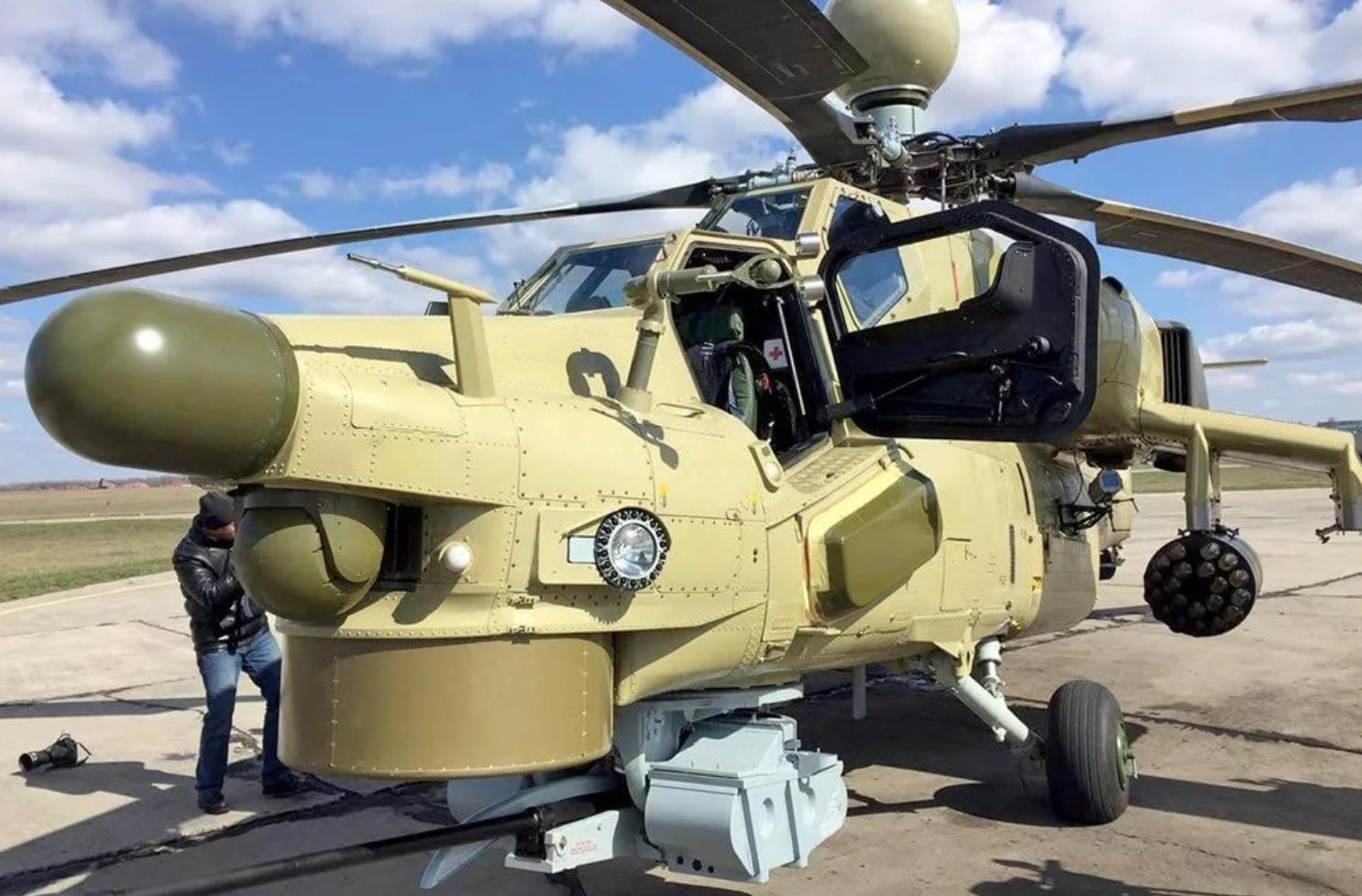 Вертолёт Ми-28УБ Учебно-боевой вертолёт Ми-28УБ